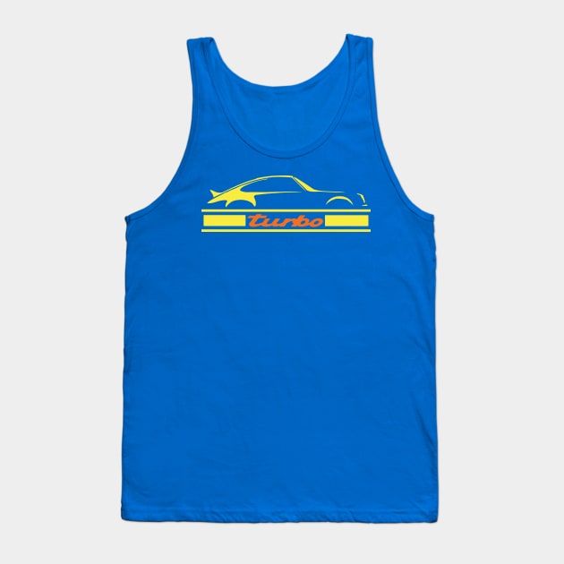 turbo 911 Tank Top by retroracing